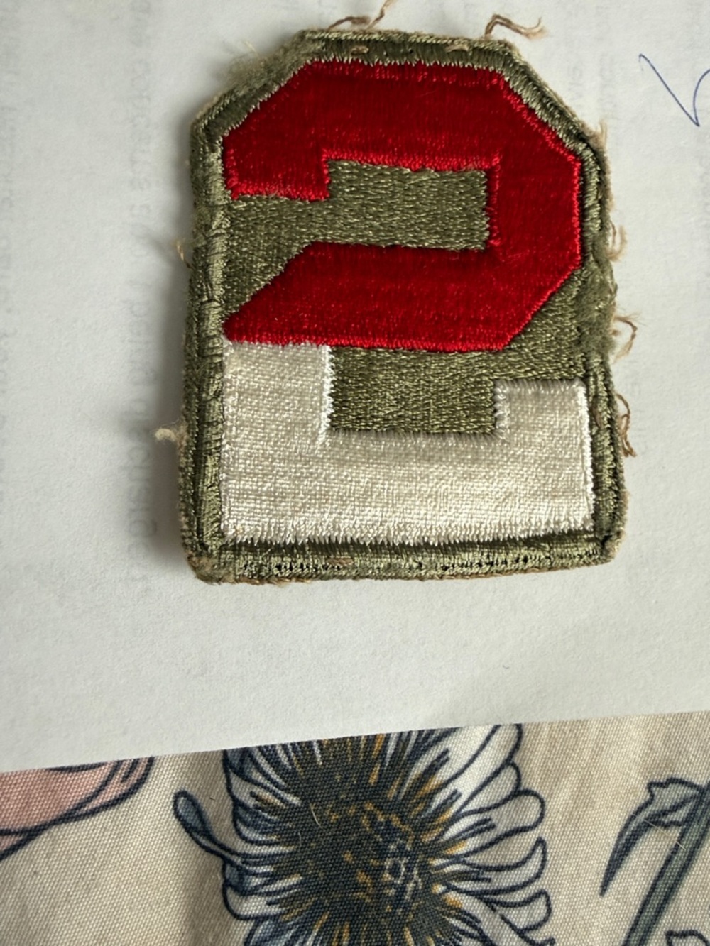 2nd Army Class A Patch